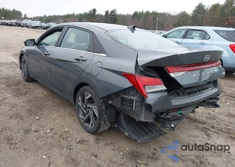 2024 Hyundai Elantra Limited from USA, damaged, VIN KMHLP4DG1RU636872